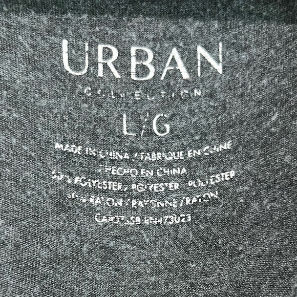 Urban Collection Unisex Charcoal Gray T-Shirt Size Large - Picture 5 of 8